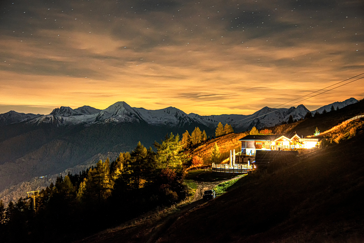 Chalet Nacht Sommer